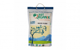 Just Organik Maize Flour   Pack  500 grams